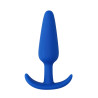 Shots Toys Plug Slim Butt 7.5 x 2cm Bleu